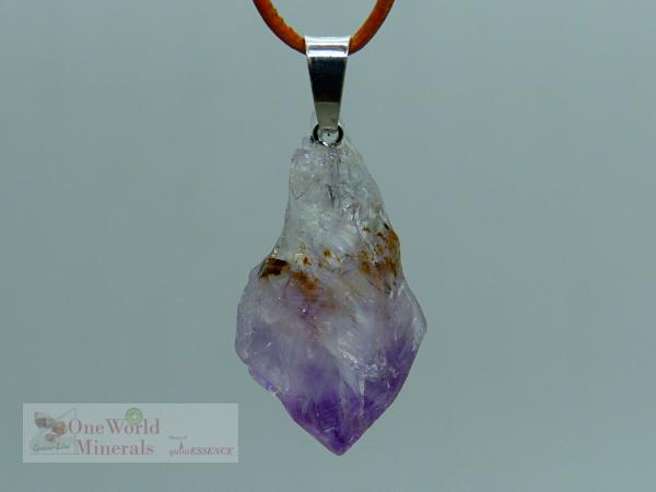 Amethyst-Spitzen, mit Silberöse
